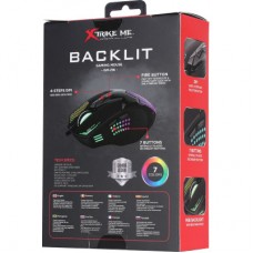 Мишка Xtrike ME GM-216 RGB USB Black (GM-216) - Фото