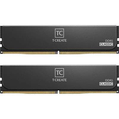 Модуль памяти для компьютера DDR5 32GB (2x16GB) 5600 MHz T-Create Classic Black Team (CTCCD532G5600HC46DC01)