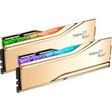 Модуль пам'яті для комп'ютера DDR5 64 GB (2x32GB) 6000 MHz Trident Z5 Royal Gold G.Skill Модуль пам'яті для комп'ютера DDR5 64 GB (2x32GB) 6000 MHz Trident Z5 Royal Gold G.Skill - Фото