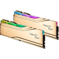 Модуль пам'яті для комп'ютера DDR5 32 GB (2x16 GB) 6400 MHz Trident Z5 Royal Gold G.Skill (F5-6400J3039G16GX2-TR5G)