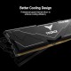 Модуль памяти для компьютера DDR5 32GB (2x16GB) 6000 MHz T-Force Vulcan Black Team (FLBD532G6000HC38JDC01)