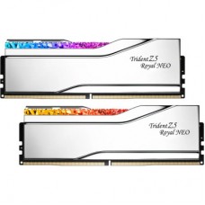 Модуль пам'яті для комп'ютера DDR5 64 GB (2x32GB) 6000 MHz Trident Z5 Royal Silver G.Skill