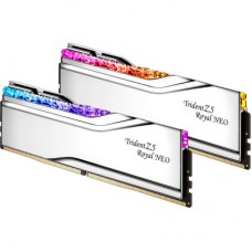 Модуль пам'яті для комп'ютера DDR5 64 GB (2x32GB) 6000 MHz Trident Z5 Royal Silver G.Skill Модуль пам'яті для комп'ютера DDR5 64 GB (2x32GB) 6000 MHz Trident Z5 Royal Silver G.Skill - Фото