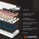 Клавиатура GamePro Genesis Infinity MK130BW Outemu Swithes USB White (MK130BW)