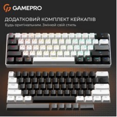 Клавиатура GamePro Genesis Infinity MK130BW Outemu Swithes USB White (MK130BW) - Фото