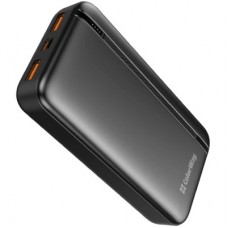 Батарея універсальна ColorWay 20 000 mAh Portable Charger (USB/QC3.0 + USB-C/PD/22.5W) Black - Фото