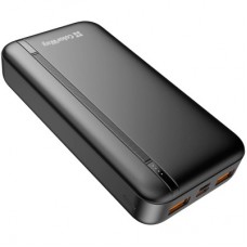 Батарея універсальна ColorWay 20 000 mAh Portable Charger (USB/QC3.0 + USB-C/PD/22.5W) Black - Фото