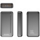 Батарея універсальна ColorWay 20 000 mAh Portable Charger (USB/QC3.0 + USB-C/PD/22.5W) Black