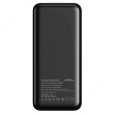 Батарея универсальная Sigma X-power SI20A4QL 20000mAh, PD/20W, QC/22.5W, LED, cable 20w, black (4827798799710) - Фото