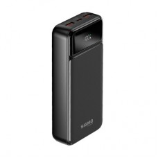 Батарея универсальная Sigma X-power SI20A4QL 20000mAh, PD/20W, QC/22.5W, LED, cable 20w, black (4827798799710) - Фото