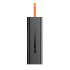 Батарея універсальна Sigma X-power SI20A9QLX 20000 mAh, PD/100W, LED, flashlight, cable 100w, black - Фото