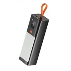 Батарея універсальна Sigma X-power SI20A9QLX 20000 mAh, PD/100W, LED, flashlight, cable 100w, black - Фото