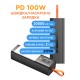 Батарея універсальна Sigma X-power SI20A9QLX 20000 mAh, PD/100W, LED, flashlight, cable 100w, black