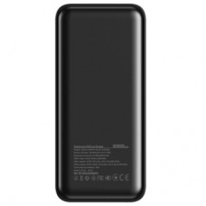 Батарея универсальная Sigma X-power SI30A4QL 30000mAh, PD/20W, QC22.5W, LED, cable 20w, black (4827798787311) - Фото