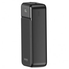 Батарея универсальная Sigma X-power SI30A4QL 30000mAh, PD/20W, QC22.5W, LED, cable 20w, black (4827798787311) - Фото