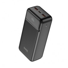 Батарея универсальная Sigma X-power SI30A4QL 30000mAh, PD/20W, QC22.5W, LED, cable 20w, black (4827798787311) - Фото