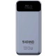 Батарея универсальная Sigma X-power SI30A7QLX 30000mAh, PD/130W, LED, cable 100w, silver (4827798479117)