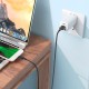 Дата кабель USB 2.0 AM to USB-C 1.0m 60W silicone black BOROFONE (6941991115455) Дата кабель USB 2.0 AM to USB-C 1.0m 60W silicone black BOROFONE (6941991115455)