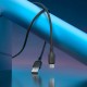 Дата кабель USB 2.0 AM to USB-C 1.0m 60W silicone black BOROFONE (6941991115455) Дата кабель USB 2.0 AM to USB-C 1.0m 60W silicone black BOROFONE (6941991115455)