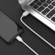 Дата кабель USB 2.0 AM to USB-C 2.0m 2.4 A white BOROFONE (6957531090021)