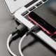 Дата кабель USB 2.0 AM to Micro 5P 1.0m silicone white BOROFONE (6931474710383)