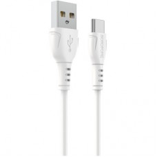 Дата кабель USB 2.0 AM to Micro 5P 1.0m 2.4A black BOROFONE (6931474743916) - Фото