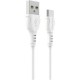 Дата кабель USB 2.0 AM to Micro 5P 1.0m 2.4A black BOROFONE (6931474743916)