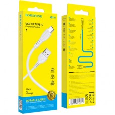 Дата кабель USB 2.0 AM to Micro 5P 1.0m 2.4A black BOROFONE (6931474743916) - Фото
