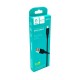 Дата кабель USB 2.0 AM to Micro 5P 1.0m 2.4A silicone black Denmen (DM-D01V-BK) Дата кабель USB 2.0 AM to Micro 5P 1.0m 2.4A silicone black Denmen (DM-D01V-BK)