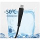 Дата кабель USB 2.0 AM to USB-C 1.0m 2.4A silicone white Denmen (DM-D42T-WH) Дата кабель USB 2.0 AM to USB-C 1.0m 2.4A silicone white Denmen (DM-D42T-WH)