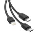 Дата кабель USB 2.0 AM to Lightning + Micro 5P + USB-C 1.0m 2.1A black XO (NB103-3in1-1-BK) Дата кабель USB 2.0 AM to Lightning + Micro 5P + USB-C 1.0m 2.1A black XO (NB103-3in1-1-BK)