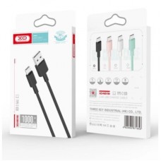 Дата кабель USB 2.0 AM to Lightning 1.0m 2.4A white XO (NB156-L-1-WH) - Фото