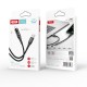 Дата кабель USB 2.0 AM to Lightning 1.0m 2.4A LED black XO (NB162-L-1-BK) Дата кабель USB 2.0 AM to Lightning 1.0m 2.4A LED black XO (NB162-L-1-BK)