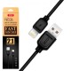 Дата кабель USB 2.0 AM to Lightning 1.0m 2.1A black XO (NB36-L-1-BK) Дата кабель USB 2.0 AM to Lightning 1.0m 2.1A black XO (NB36-L-1-BK)