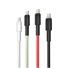 Дата кабель USB 2.0 AM to Lightning 1.0m 5A green XO (NB166-L-1-GR) - Фото