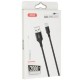 Дата кабель USB 2.0 AM to Micro 5P 2.0m 1.5A braided black XO (NB143-M2-BK) Дата кабель USB 2.0 AM to Micro 5P 2.0m 1.5A braided black XO (NB143-M2-BK)