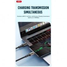 Дата кабель USB 2.0 AM to Micro 5P 1.0m 2.4A white XO (NB229-M-1-WH) - Фото