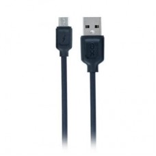 Дата кабель USB 2.0 AM to Micro 5P 1.0m 2.1A black XO (NB36-M-1-BK)