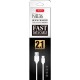 Дата кабель USB 2.0 AM to Micro 5P 1.0m 2.1A white XO (NB36-M-1-WH)
