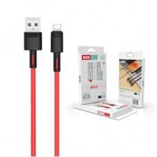 Дата кабель USB 2.0 AM to Micro 5P 1.0m 5A red XO (NB166-M-1-RD) - Фото