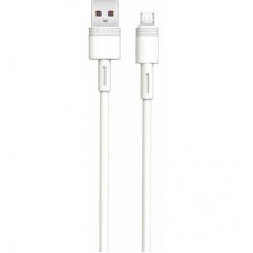 Дата кабель USB 2.0 AM to Micro 5P 1.0m 5A white XO (NB166-M-1-WH)