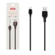 Дата кабель USB 2.0 AM to Lightning 1.0m 2.1A black XO (XO-NB-103-L-1-BK) Дата кабель USB 2.0 AM to Lightning 1.0m 2.1A black XO (XO-NB-103-L-1-BK)