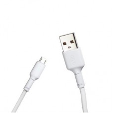 Дата кабель USB 2.0 AM to Micro 5P 1.0m 3A white XO (NB112-M-WH) - Фото