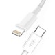 Дата кабель USB-C to Lightning 1.0m PD18W XO (XO-NB113-TC-1)
