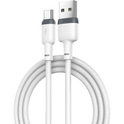 Дата кабель USB 2.0 AM to USB-C 1.0m 2.1 A white XO (XO-NB-208-TC-1-WH)