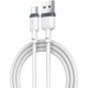Дата кабель USB 2.0 AM to USB-C 1.0m 2.1 A white XO (XO-NB-208-TC-1-WH)