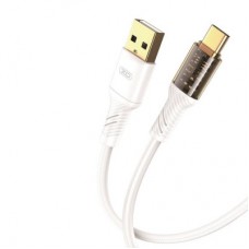 Дата кабель USB 2.0 AM to USB-C 1.0m 2.4A white XO (XO-NB229-TC-1-WH)