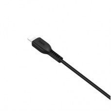 Дата кабель USB 2.0 AM to Lightning 1.0m 2.4 A black HOCO (6957531061144) - Фото