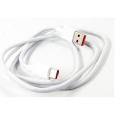 Дата кабель USB 2.0 AM to USB-C 1.0m 6A white Dengos (PLS-TC-6A-WHITE) - Фото