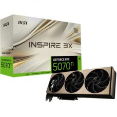Відеокарта MSI GeForce RTX5070 Ti 16 GB INSPIRE 3X OC PLUS (RTX 5070 Ti 16G INSPIRE 3X OC PLUS) - Фото